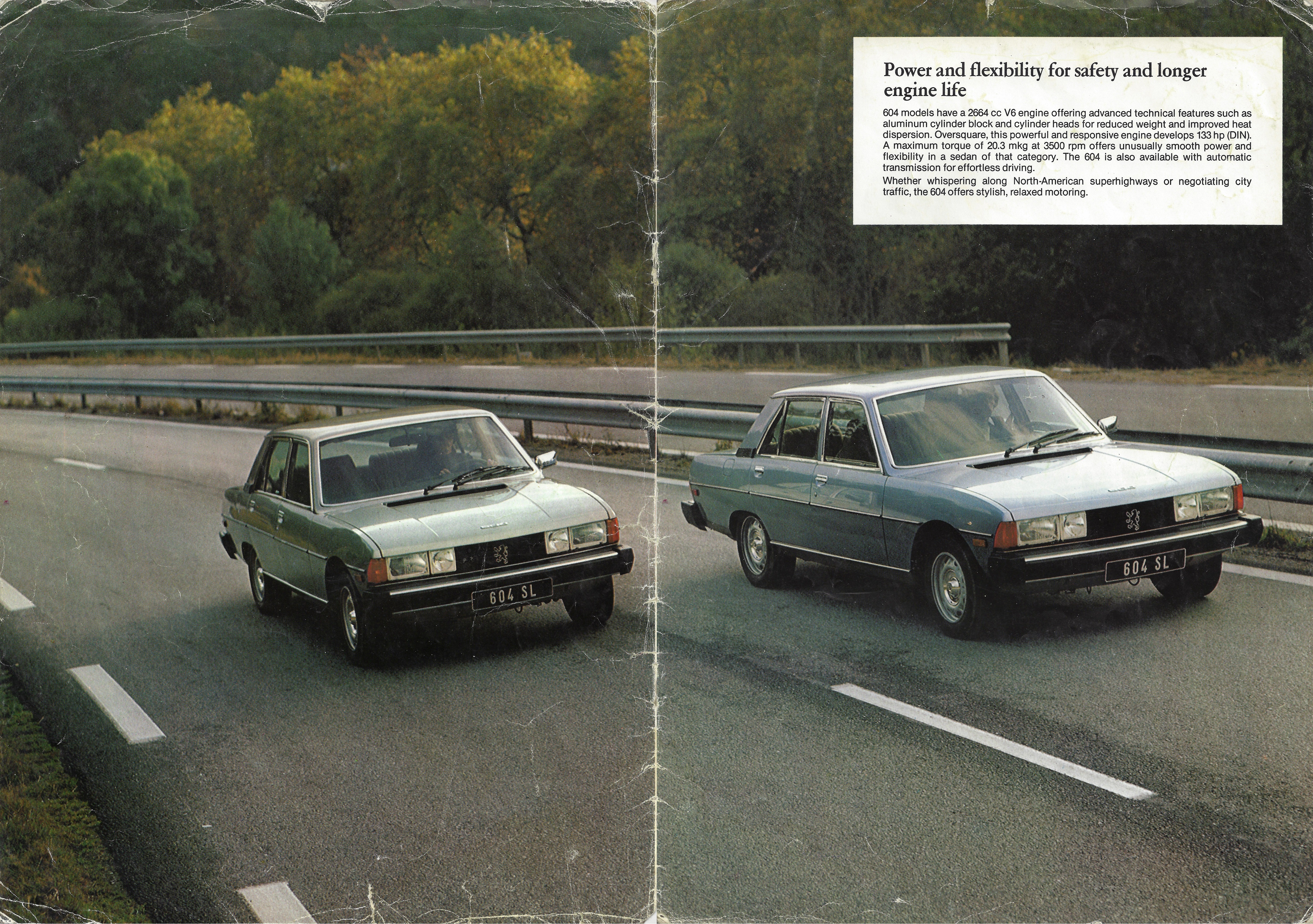1979 Peugeot 604 Brochure Page 6